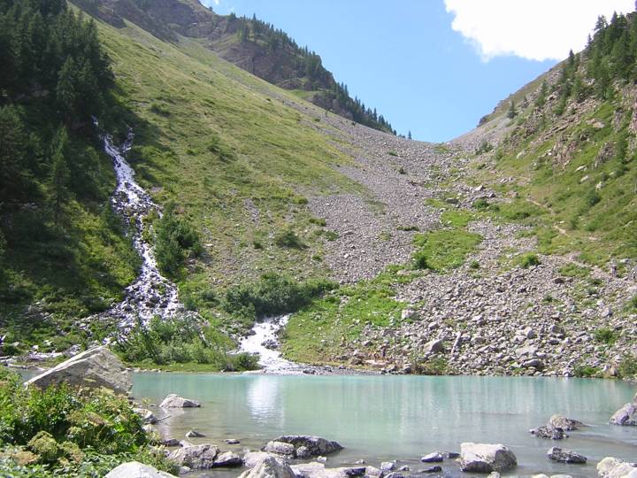 Lac de la douche 